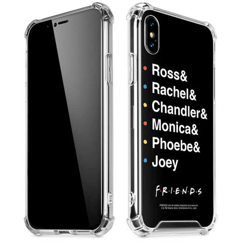 Warner Bros FRIENDS Crew iPhone XS Max Clear Case
